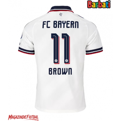 Bayern Munich Nathaniel Brown #11 Tricou Fotbal Replică 2026-27 Barbati Deplasare Bayern Munich Nathaniel Brown #11 Tricou Fotbal Replică 2026-27 Barbati Deplasare